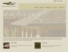 Tablet Screenshot of americanslate.com